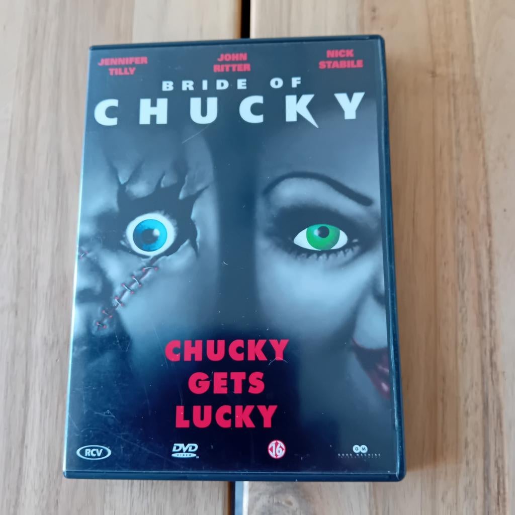 Bride of Chucky DVD - Horrorfilm met Jennifer Tilly, Vanaf 16 jaar, Ophalen of Verzenden, Gebruikt, Slasher