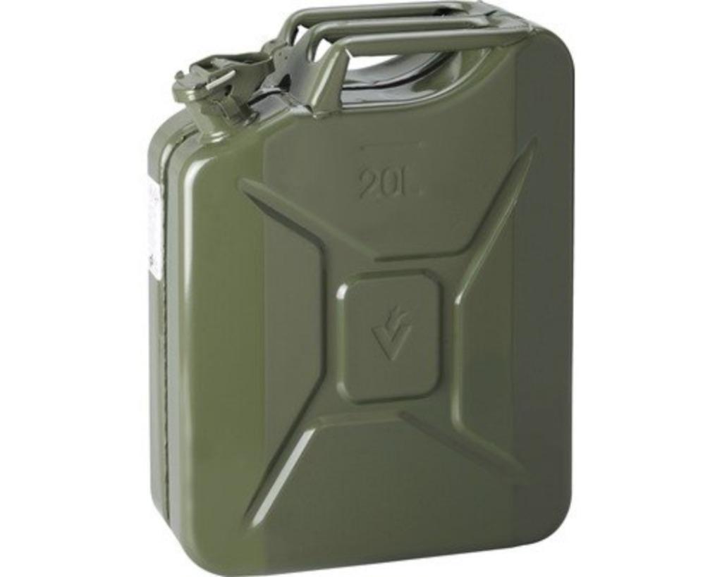 Nize metaal jerrycan 20 ltr, Auto diversen, Auto-accessoires, Ophalen of Verzenden, Nieuw