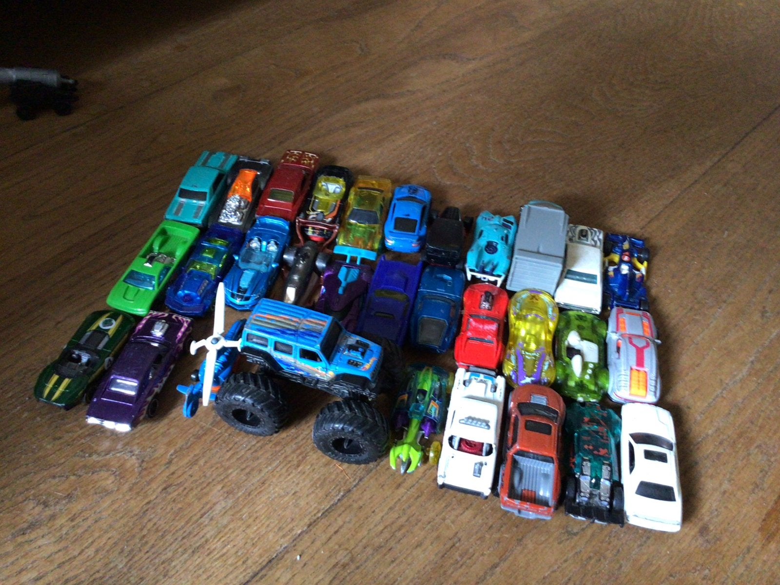 Grote collectie speelgoedauto's en Hot Wheels, Ophalen, Gebruikt