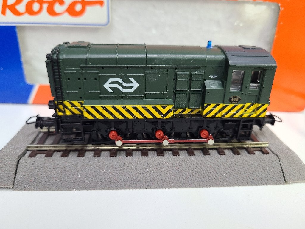 Roco 43396 ns Hippel 633 Groen., Analoog, Ophalen of Verzenden, Zo goed als nieuw, Roco