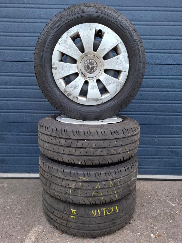 Mercedes-Benz Vito Viano velgen 205-65-16 5x112 - Set 20.37, -, Banden en Velgen, -, Zomerbanden