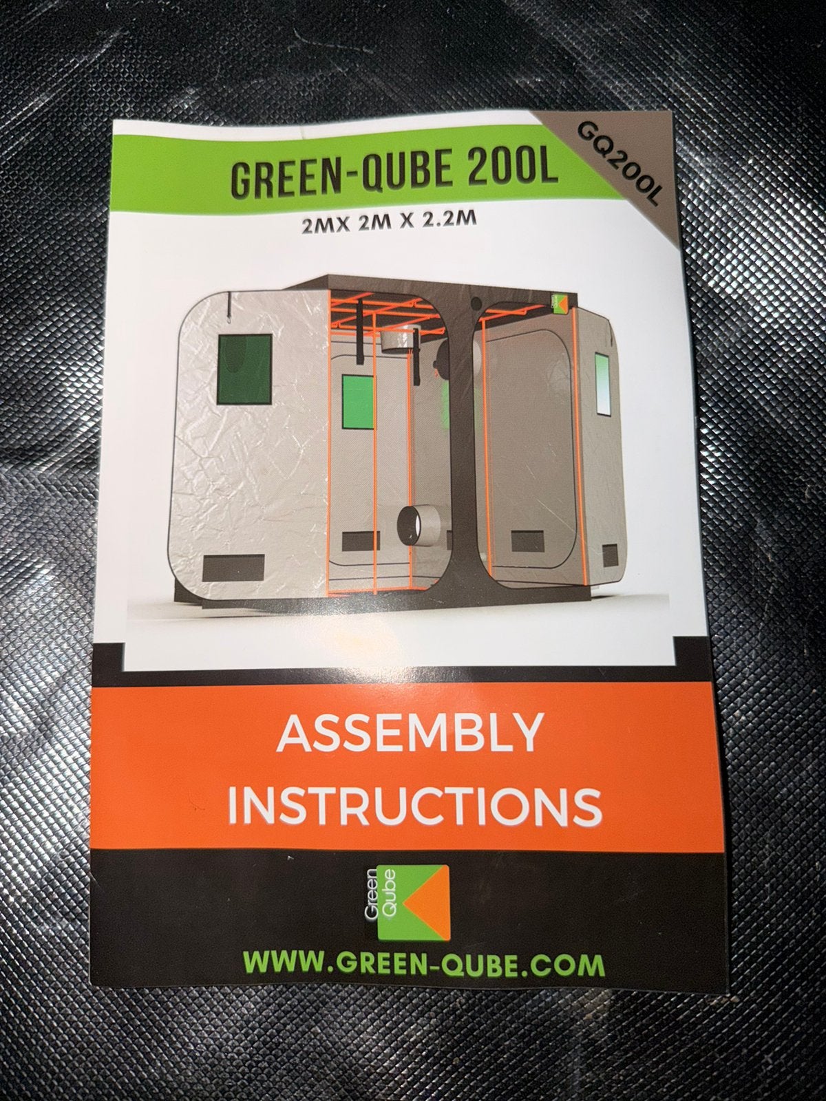 Complete kweektent met led verlichting 2mx2mx2.2m, Ophalen, Zo goed als nieuw, Kweektent