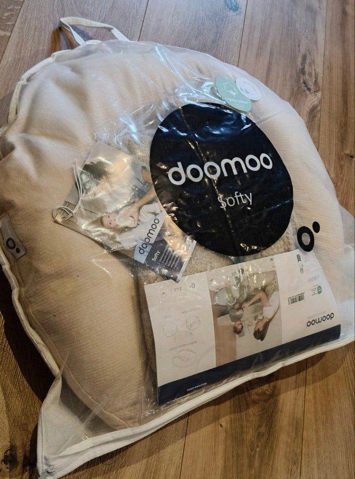Doomoo Softy voedingskussen + hoes relaxpoef, Ophalen of Verzenden, Zo goed als nieuw