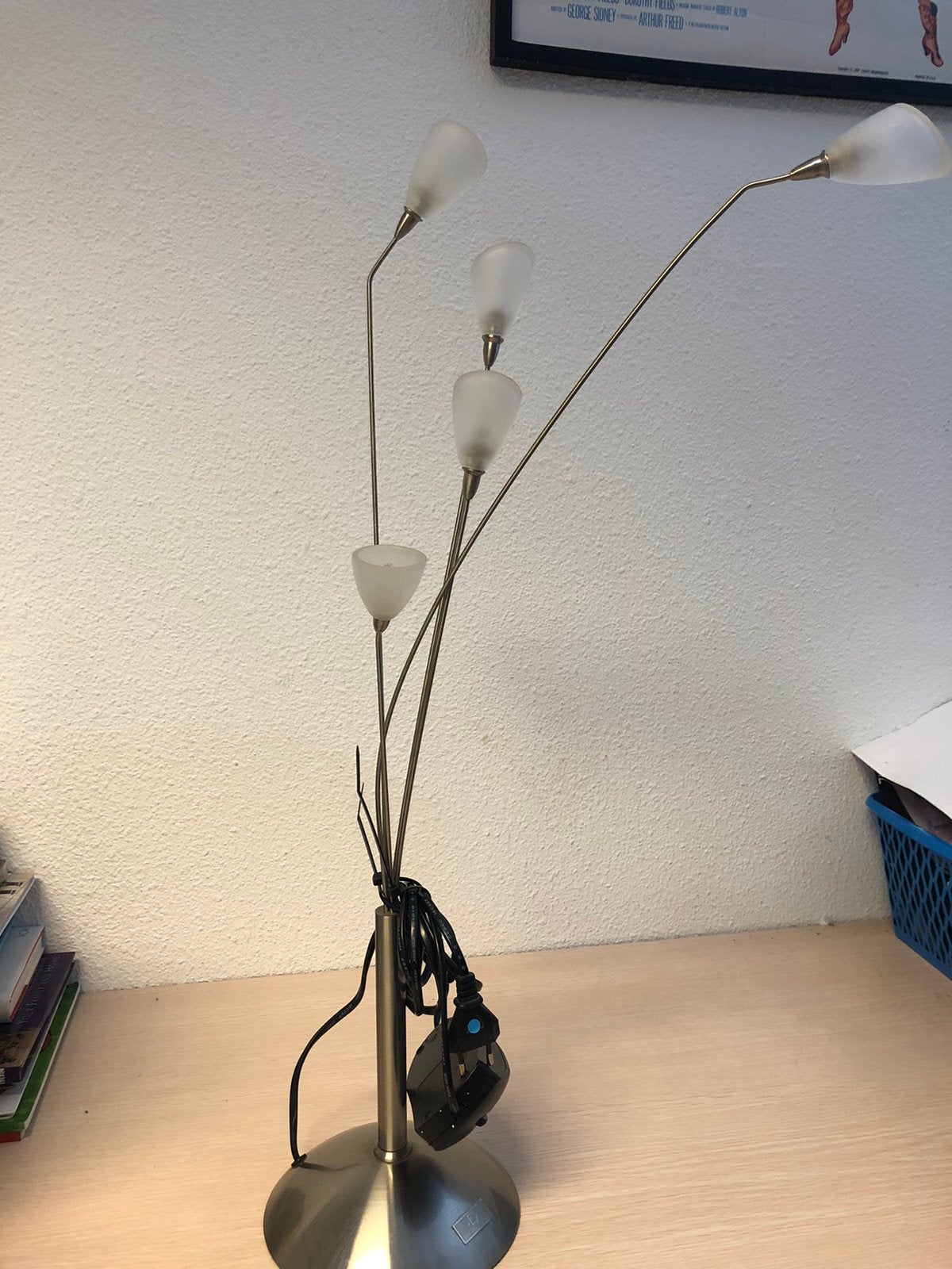 Tafellamp van Jan des Bouvrie, Huis en Inrichting, Ophalen, Zo goed als nieuw, Minder dan 100 cm