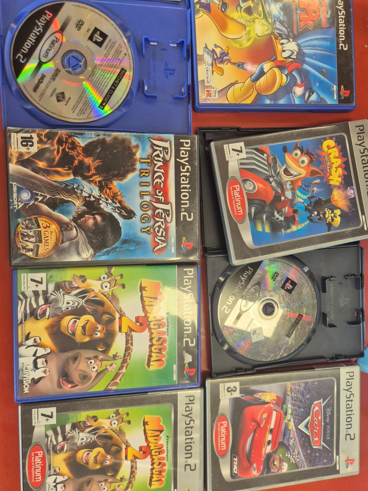 playstion 2 spellen, Ophalen