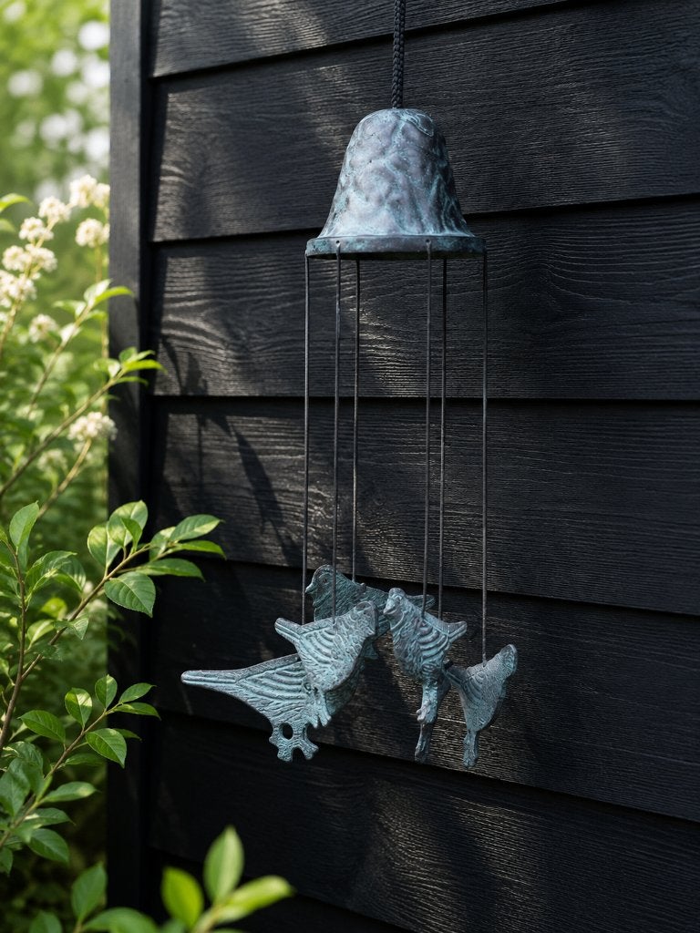 windgong / brons / VOGELS