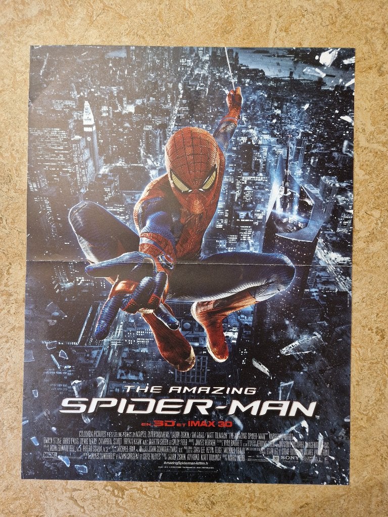 filmaffiche The Amazing Spider-Man 2012 Marvel filmposter, Rechthoekig Staand, Ophalen of Verzenden, Zo goed als nieuw, A1 t/m A3
