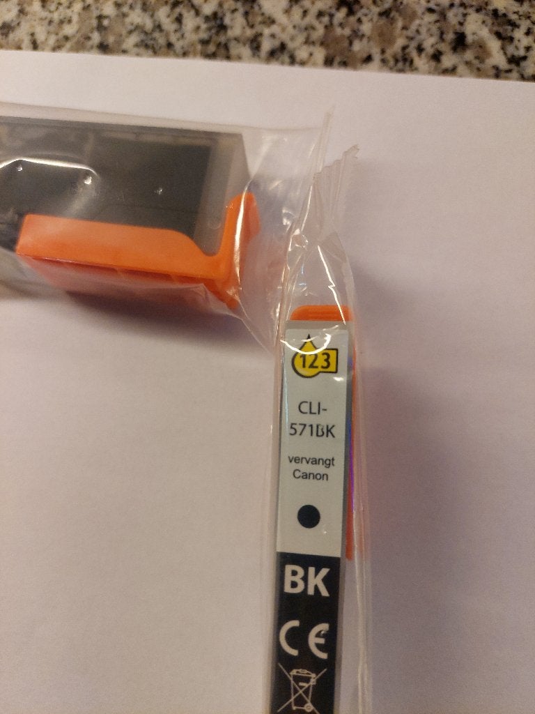 inktcartridges Canon Pixma MG5700, Ophalen of Verzenden, Zo goed als nieuw, Cartridge, 123inkt