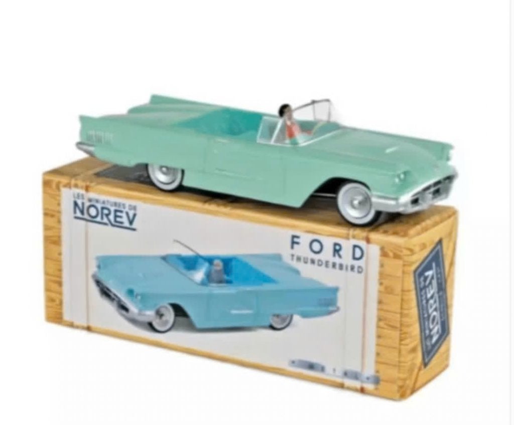Ford Thunderbird 1960 GROEN NOREV / DINKY 1:43 ref. CL2711, Verzenden, Nieuw, Auto, Norev