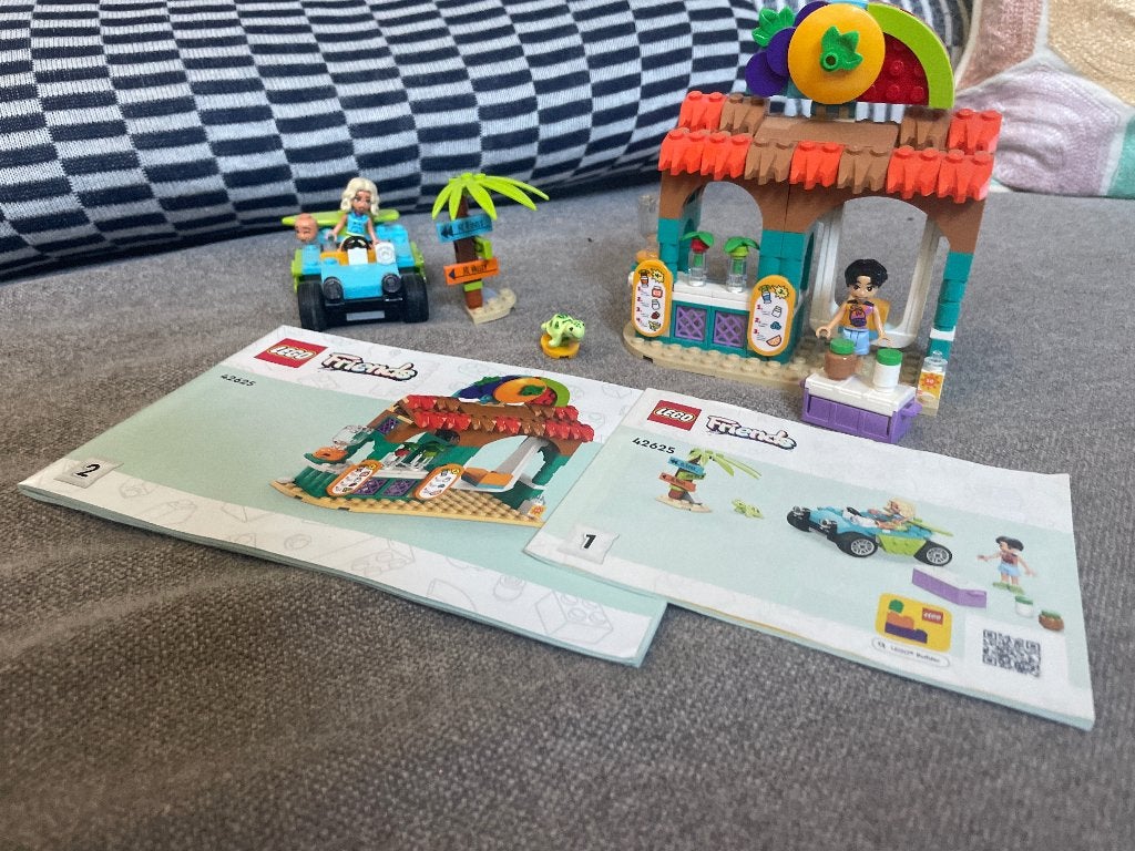 Lego Friends Smoothie Truck en Juice Bar (42625), Lego, Friends, Ophalen of Verzenden, Zo goed als nieuw