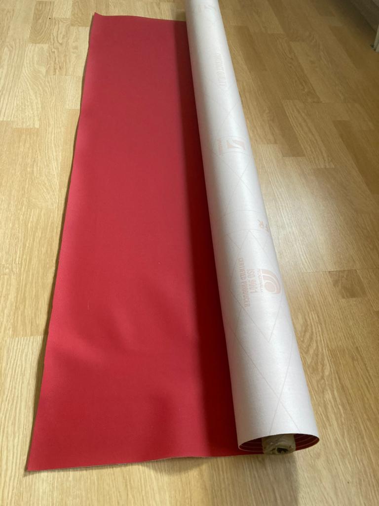 Kunstleer coupons  en andere kleuren, 120 cm of meer, Ophalen of Verzenden, Zo goed als nieuw, Katoen
