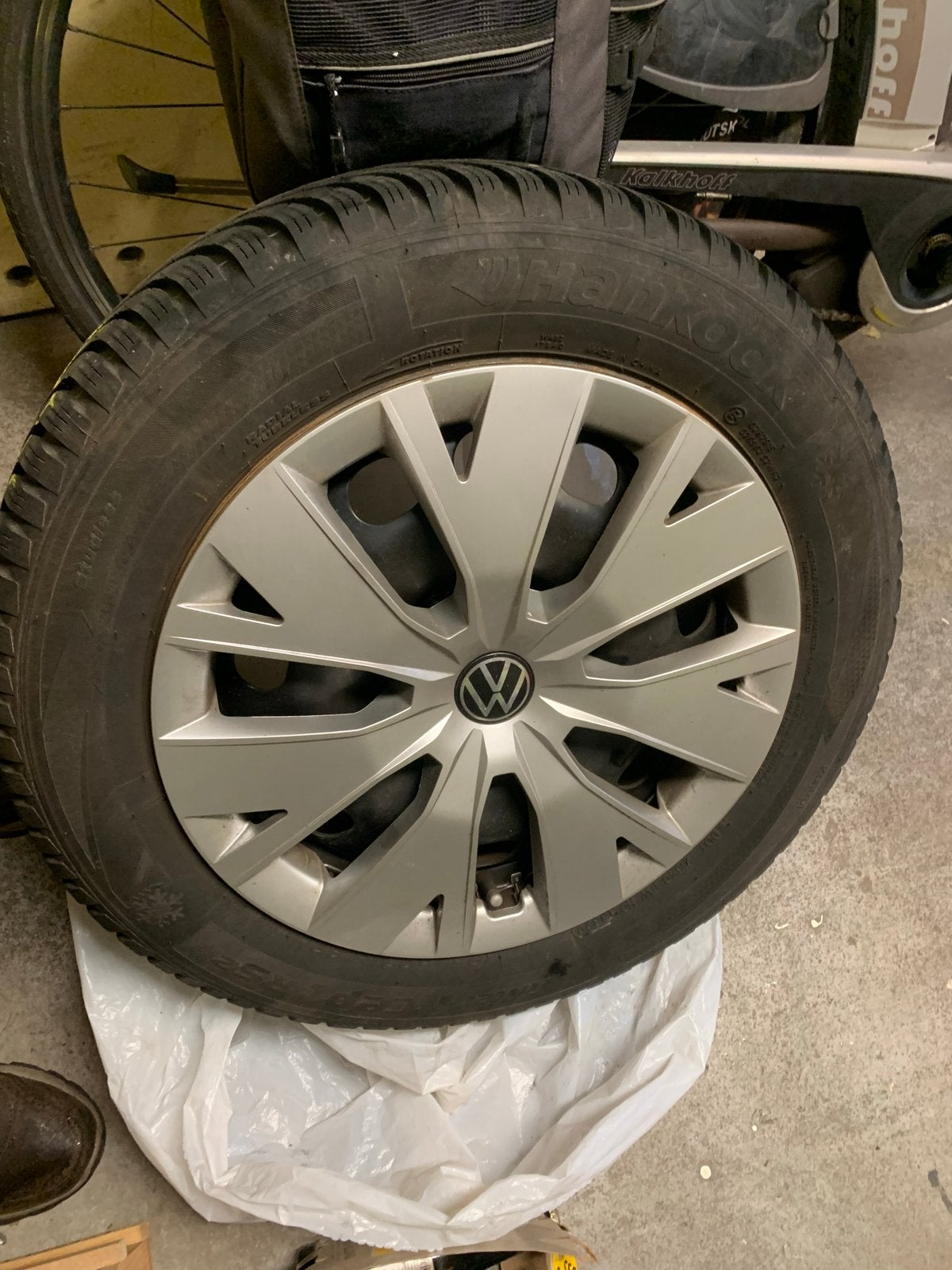 Hankook Winter 195/60R16 Winterbanden, Ophalen, Gebruikt, 16 inch, Banden en Velgen
