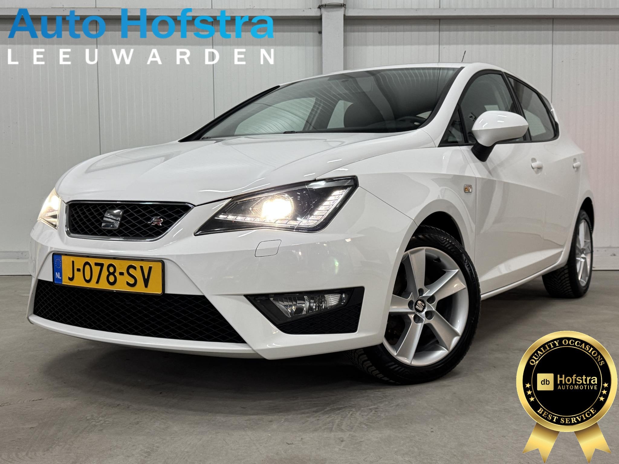 SEAT Ibiza 1.2 TSI FR 135 PK AIRCO/CLIMA CRUISE AUDIO LMV, Auto's, Seat, Voorwielaandrijving, Euro 5, Zwart, 990 kg