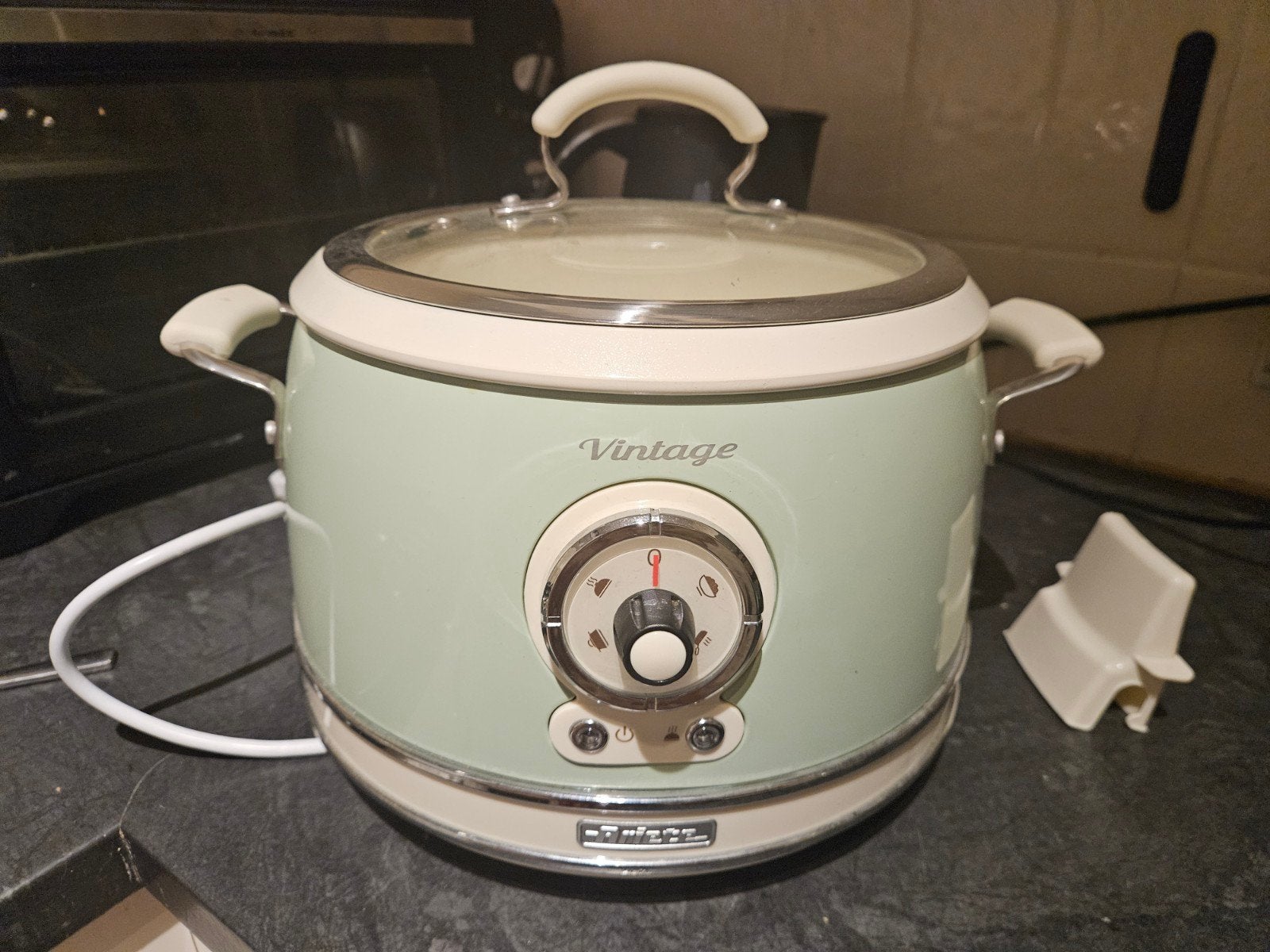Ariete 2904/04 - Vintage Slowcooker - XL Rijstkoker - 3.5 L, Ophalen, Zo goed als nieuw, Minder dan 4 personen