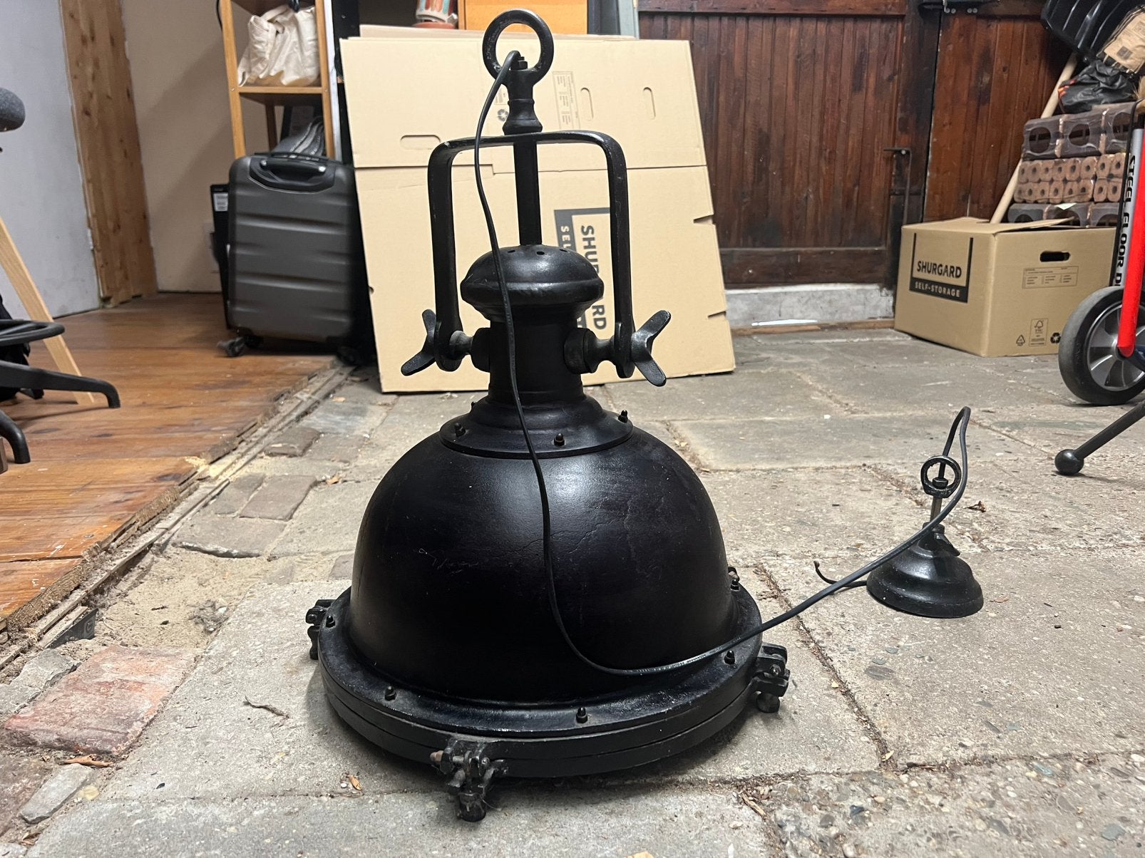 Industriele hanglamp, Ophalen, Zo goed als nieuw