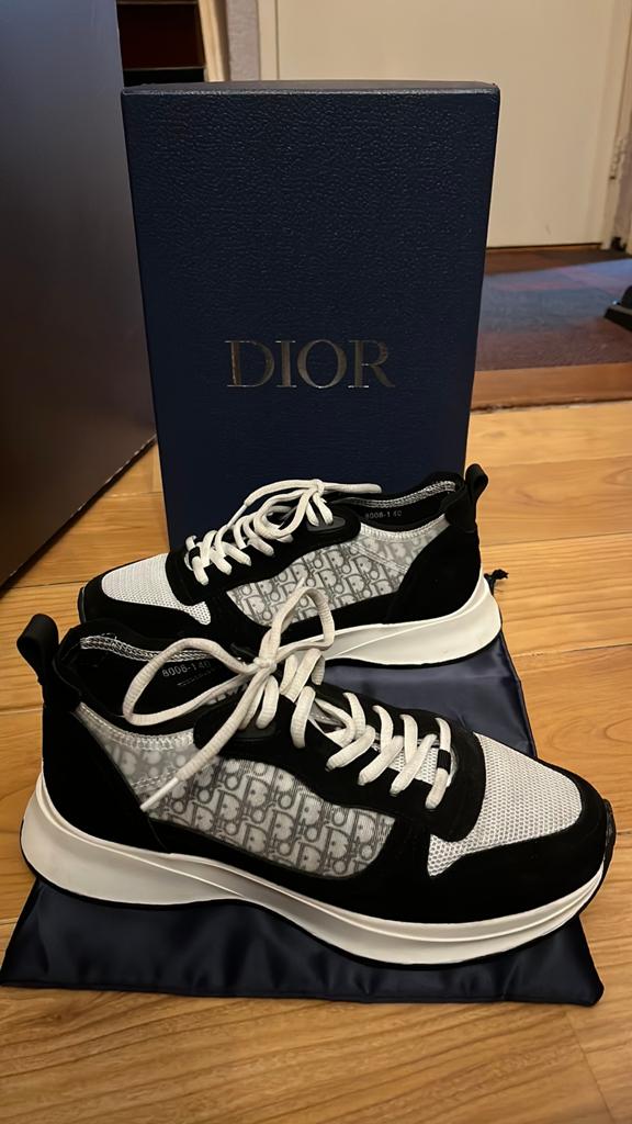 Dior b25 zwart-wit maat 40, Wit, Nieuw, Ophalen of Verzenden, Sneakers of Gympen