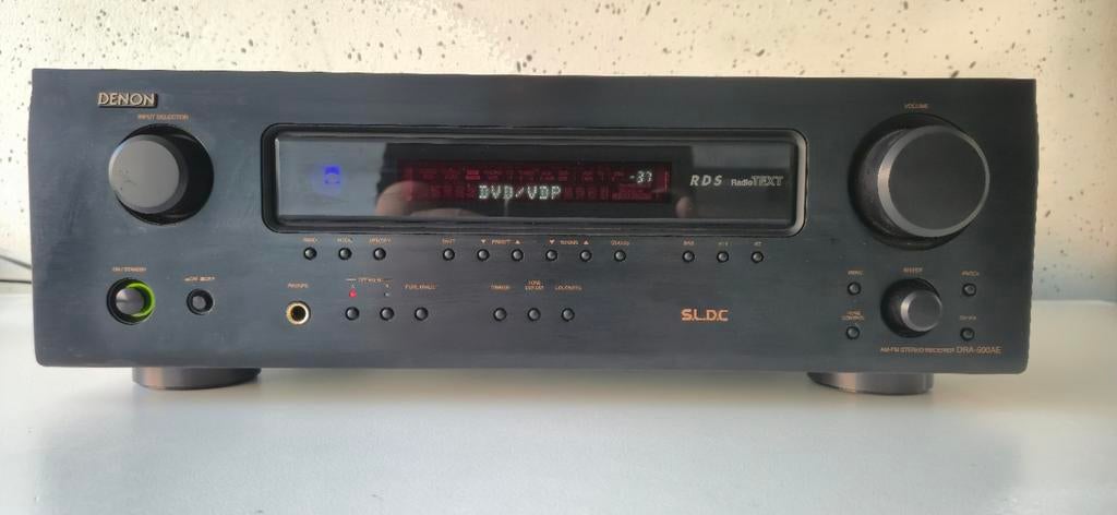 Nette Denon DRA-500AE receiver met afstandsbediening, Denon, Ophalen of Verzenden, Zo goed als nieuw, 60 tot 120 watt