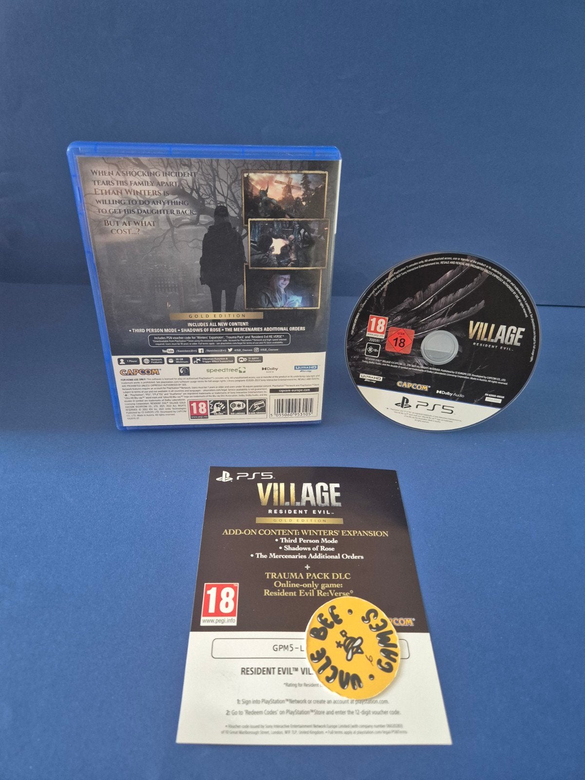 Resident Evil Village Gold Edition, Vanaf 18 jaar, Verzenden, 1 speler, Zo goed als nieuw