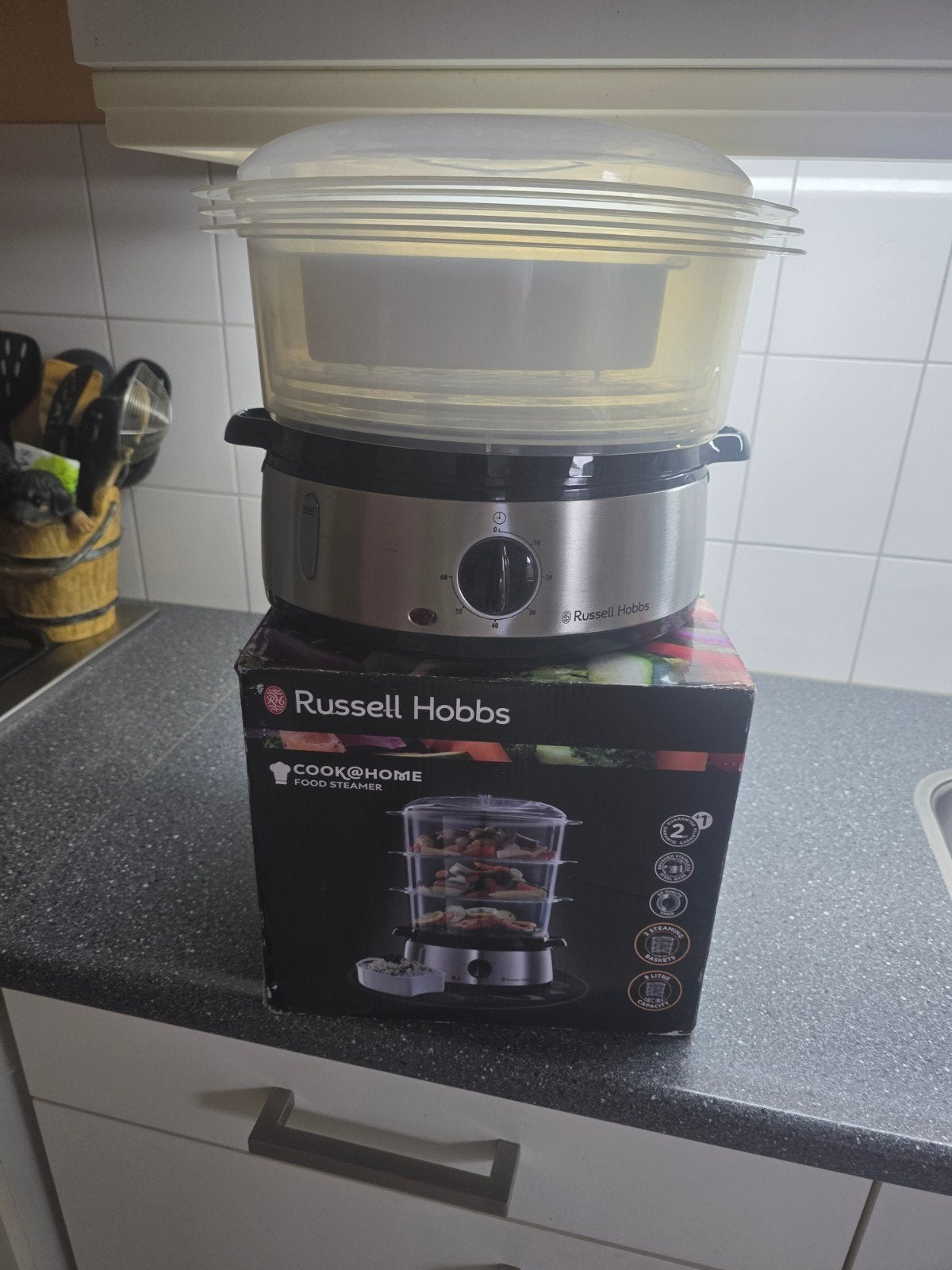 Russell Hobbs Food Steamer - Rijst, Groenten & Meer, Ophalen of Verzenden, Nieuw