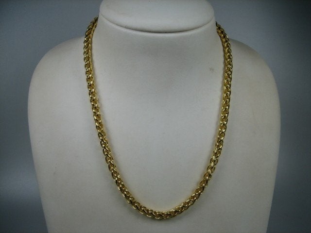Punnik goudkleurig verguld dames & heren collier