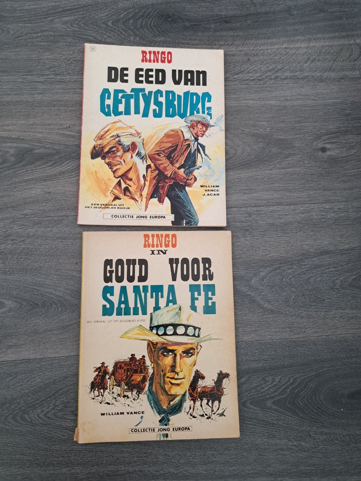 Ringo  stripboeken - Vintage collectie, Boeken, Meerdere stripboeken, Ophalen of Verzenden, Gelezen