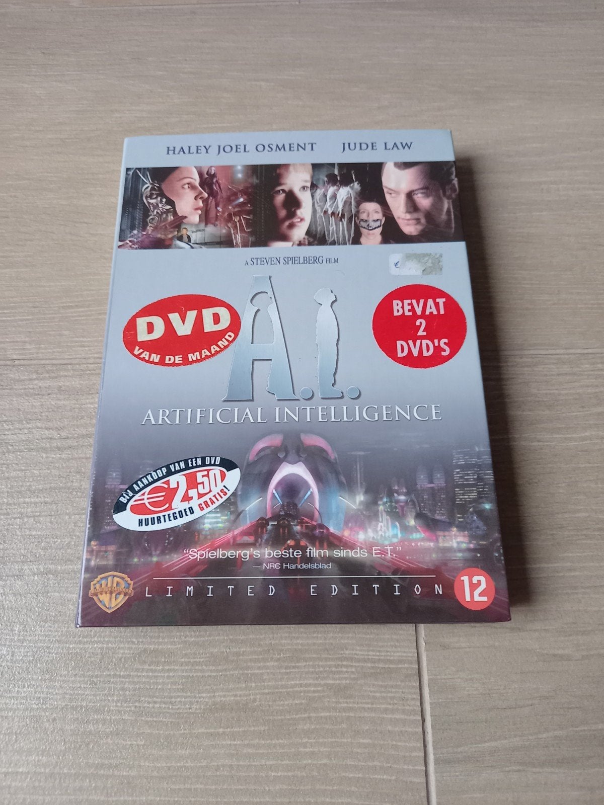 A.I. special edition, Vanaf 12 jaar, Ophalen of Verzenden, Zo goed als nieuw