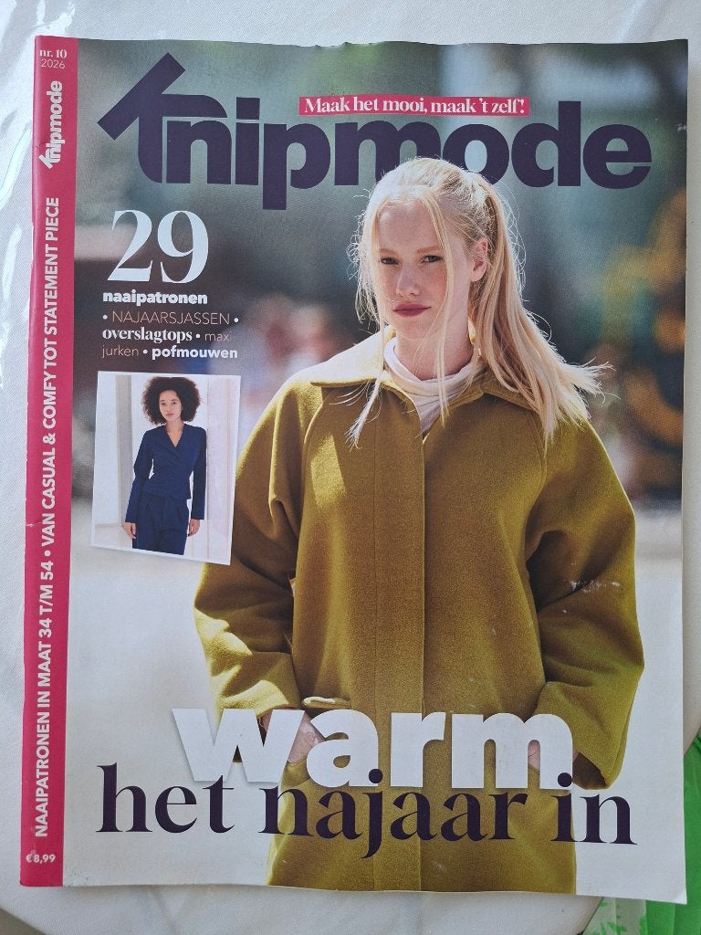 Nieuwste Knipmode nummer 10 2026, Overige typen, Vrouw, Nieuw, Ophalen of Verzenden