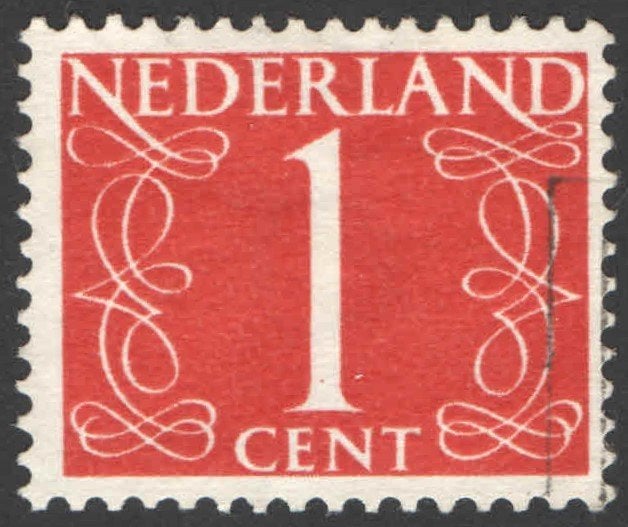 Nederland NVPH nr 460 gestempeld, Postzegels en Munten, Ophalen of Verzenden, Na 1940, Gestempeld