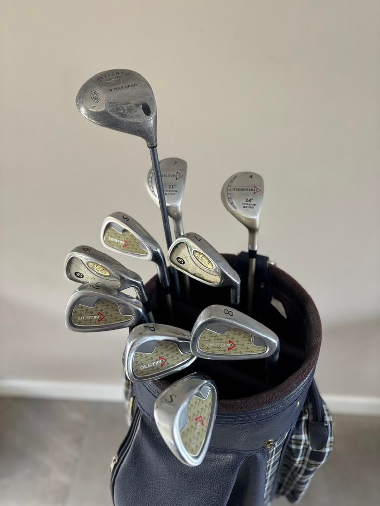 Dames Golfset | Destin/Mercury | Gloednieuw/ZGAN, Destin, Ophalen of Verzenden, Zo goed als nieuw, Destin