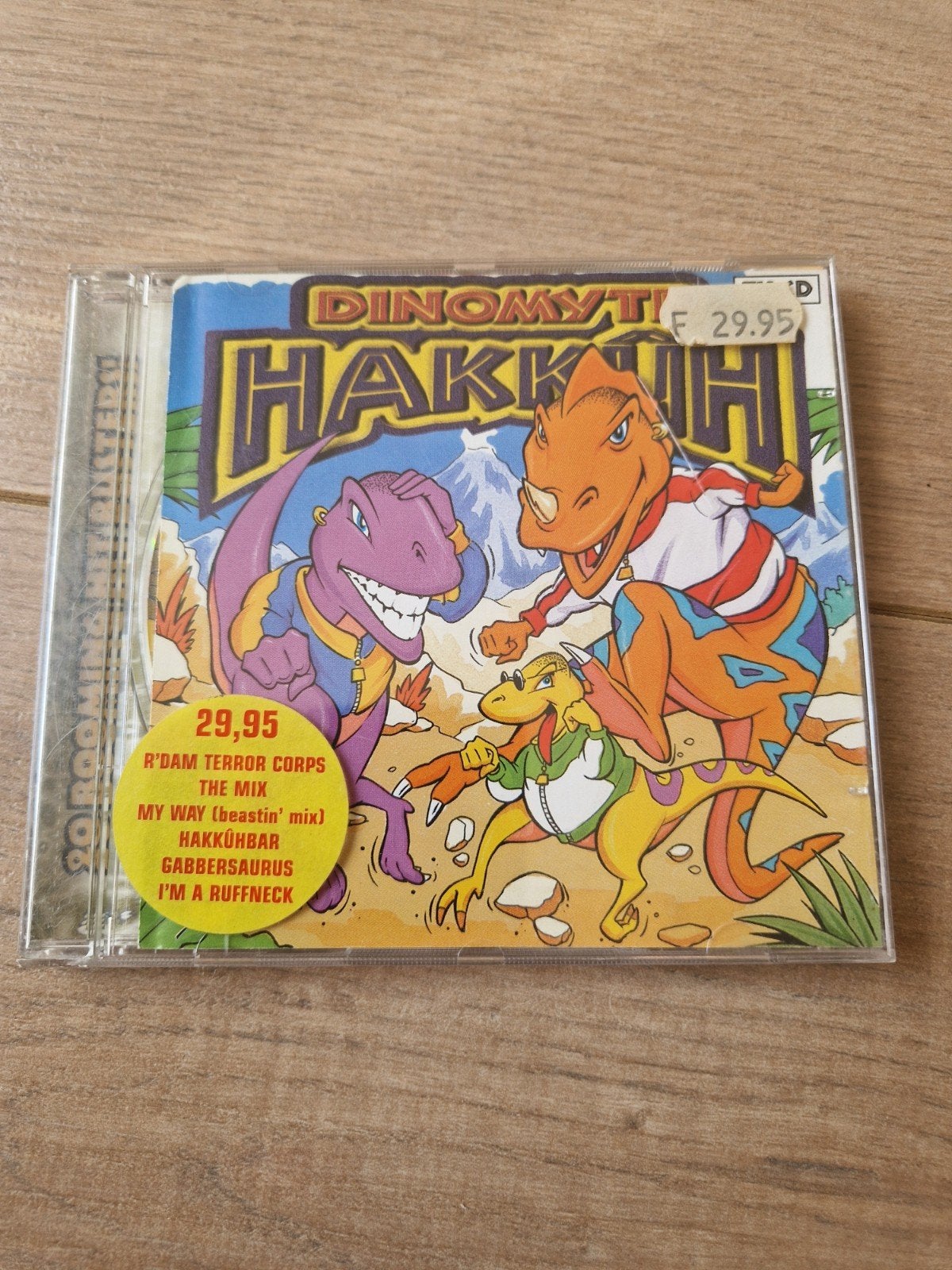 Dinomyte Hakkuh CD - Hardcore/Gabber Dance Music, Gebruikt, Hardcore, Inclusief doosje, Ophalen of Verzenden