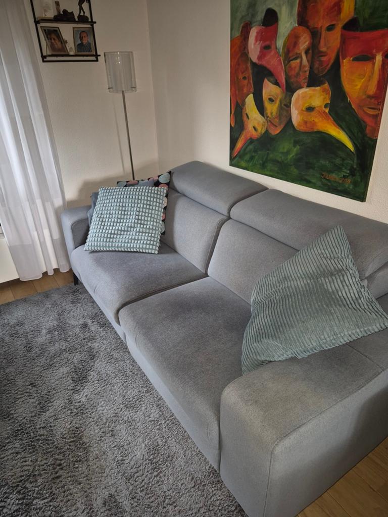 Henders & Hazel Napels 2,5-zitsbank, Huis en Inrichting, Banken | Bankstellen, Ophalen, Gebruikt, Driepersoons, 75 tot 100 cm
