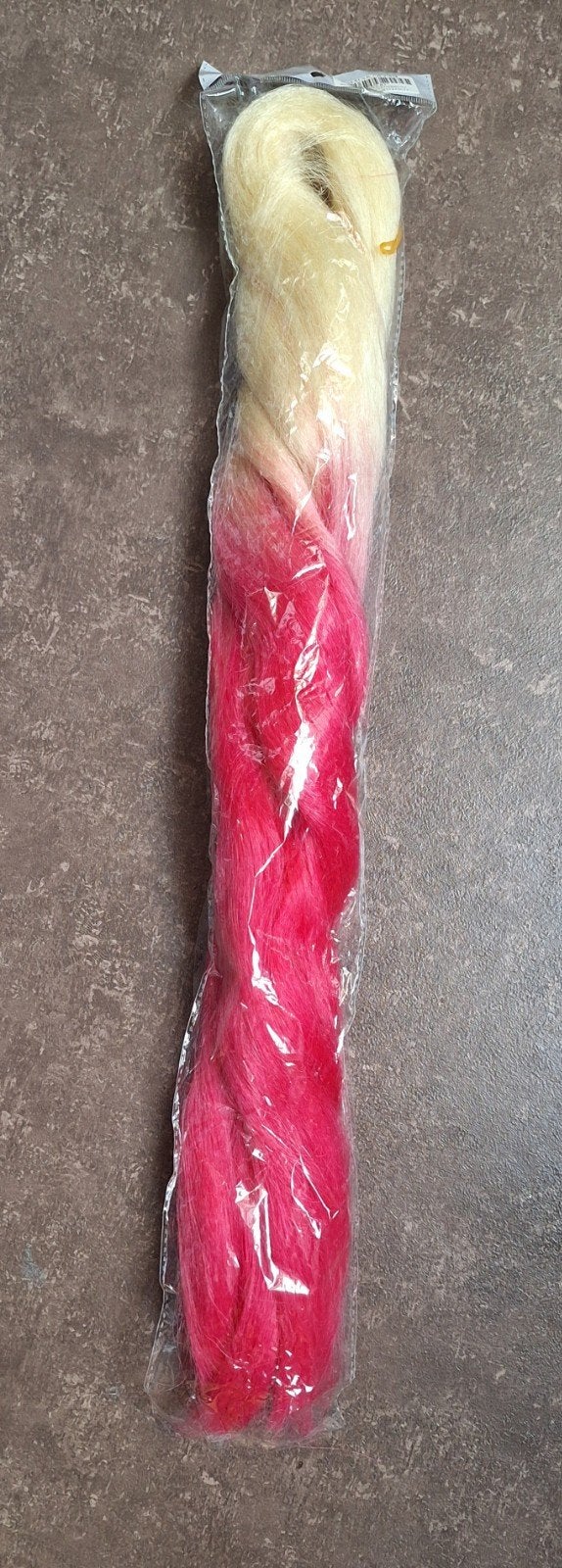 Nieuw 60 cm nep haar in 2 kleuren om in te vlechten, Sieraden, Tassen en Uiterlijk, Ophalen of Verzenden, Nieuw