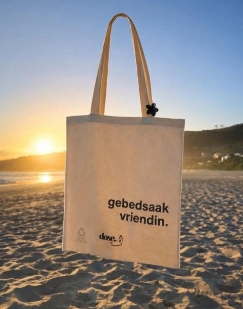 gebedsaak vriendin. - Tote Bag, Ophalen of Verzenden, Nieuw, Beige, Shopper