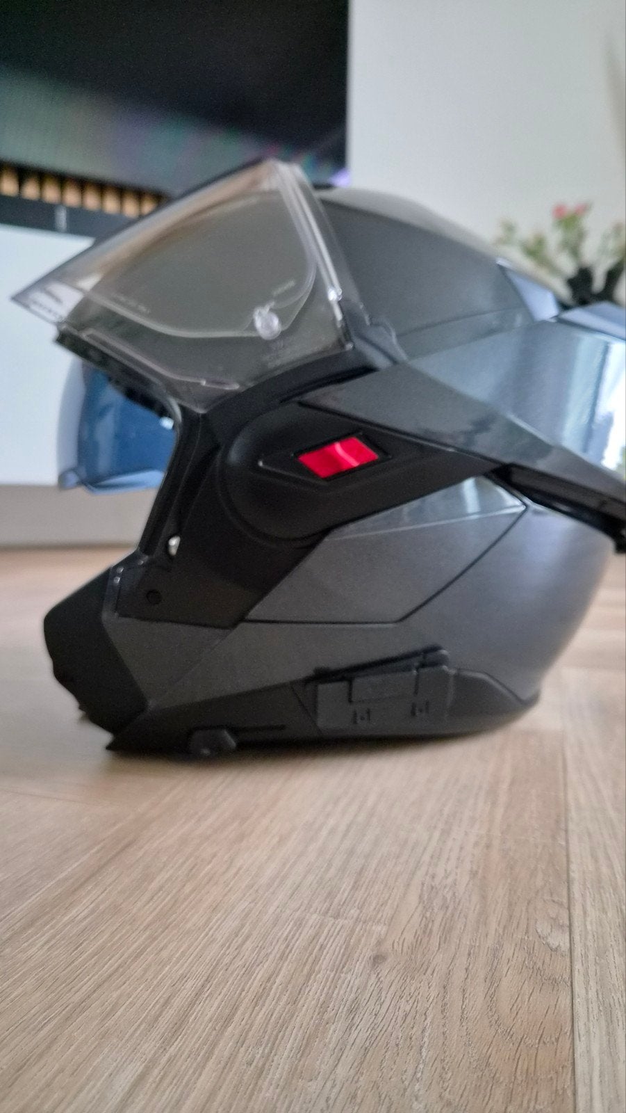 Shark Systeemhelm - Maat L (59/60 cm) met Cardo voorbereidin, Motoren, Kleding | Motorhelmen, Ophalen, Systeemhelm, Heren, Shark
