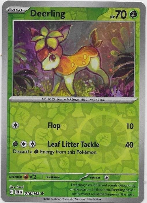 Temporal Forces,  Deerling [reverse] 16/162, Verzenden, Nieuw, Losse kaart