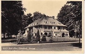 ansicht K.J.V. Huis Den Aldenhof, Gorssel, Ophalen of Verzenden, 1940 tot 1960, Ongelopen, Gelderland