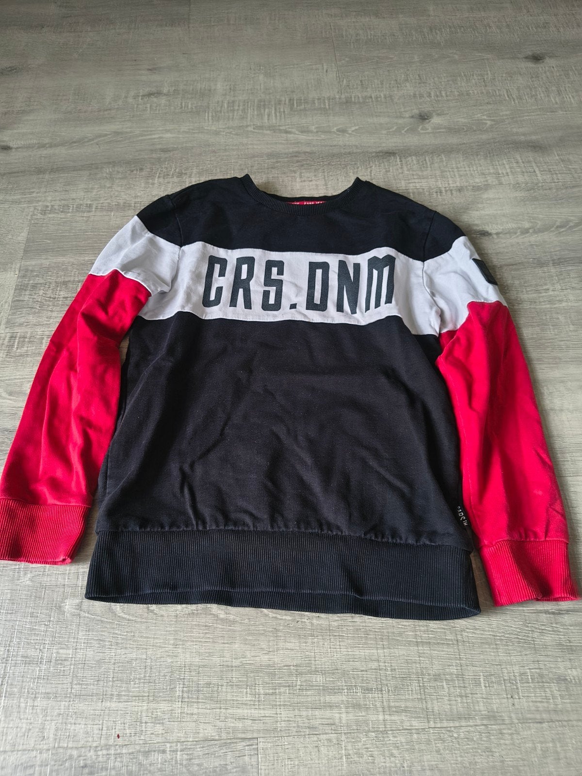 Cars Jeans Trui Maat 8 - Zwart, Rood, Wit, Ophalen of Verzenden, Gebruikt, Cars Jeans, Jongen