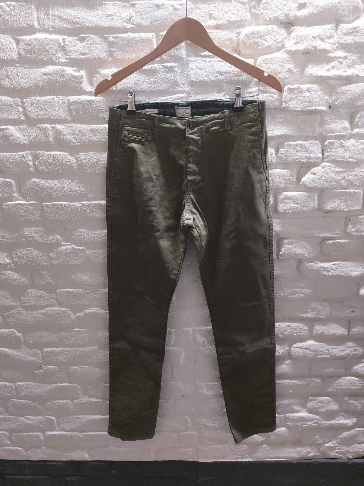 Jack & Jones Heren Chino Broek - Maat 30/32, Kleding | Heren, Broeken en Pantalons, Verzenden, Zo goed als nieuw, Maat 46 (S) of kleiner
