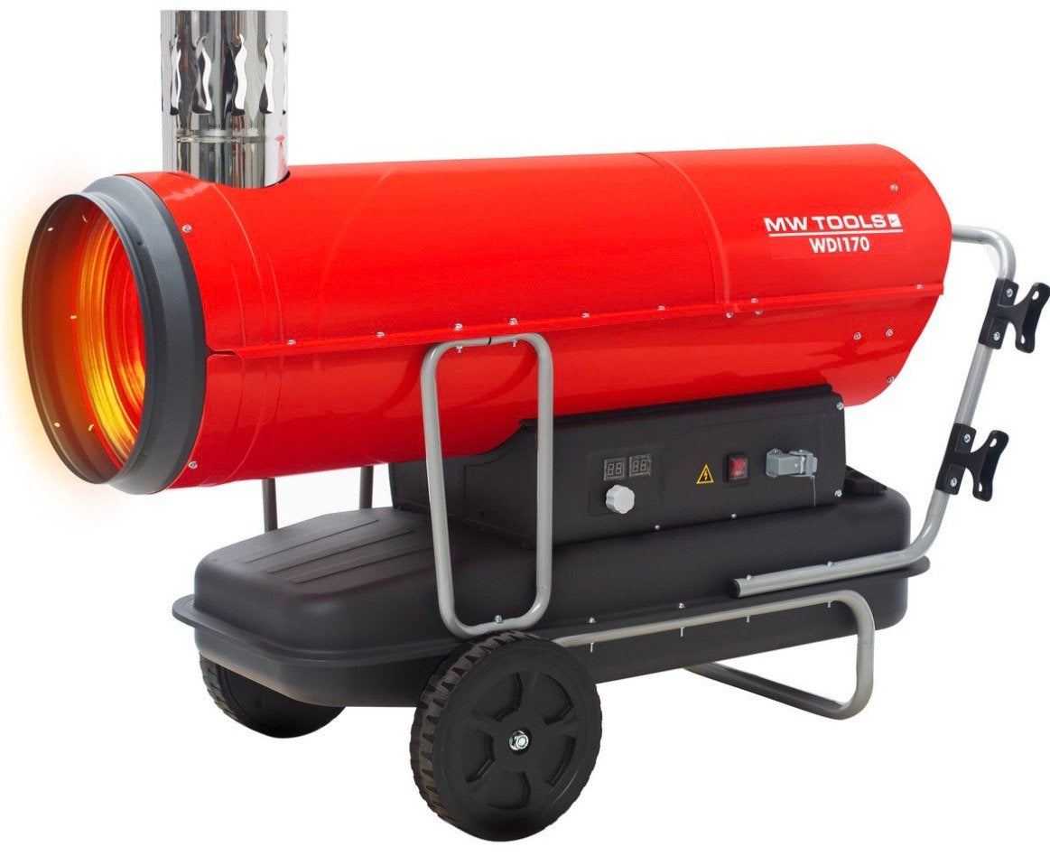 Indirecte dieselheater 50kW Danfoss tandwielpomp MW Tools, Ophalen, Nieuw