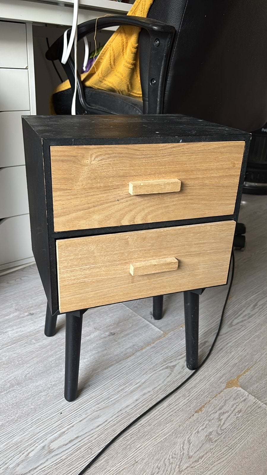 GRATIS - Houten kastje Action met 2 lades - Gebruikt, Ophalen, Gebruikt, Minder dan 45 cm, Minder dan 55 cm