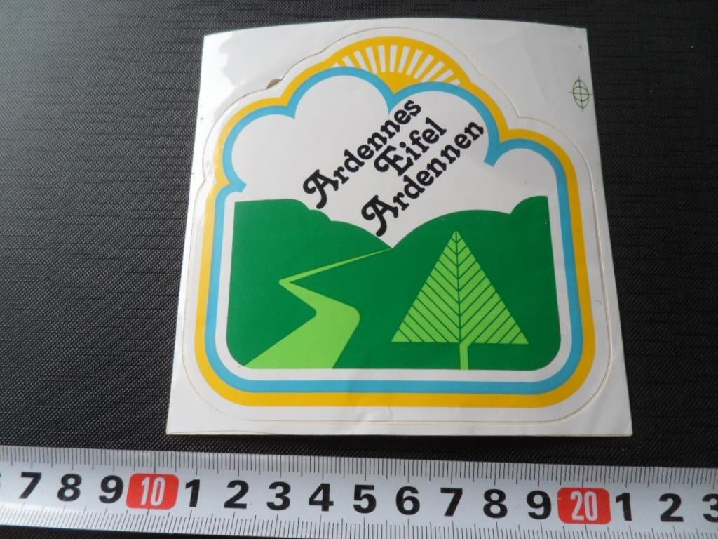 sticker Duitsland Ardennes Eifel Ardennen, Ophalen, Zo goed als nieuw