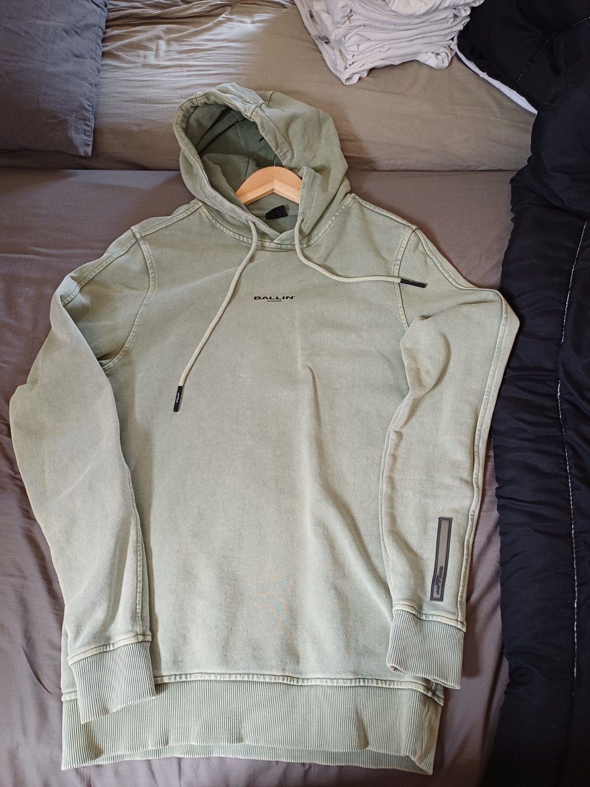 Ballin hoodie maat S, Ophalen of Verzenden, Zo goed als nieuw, Ballin, Groen