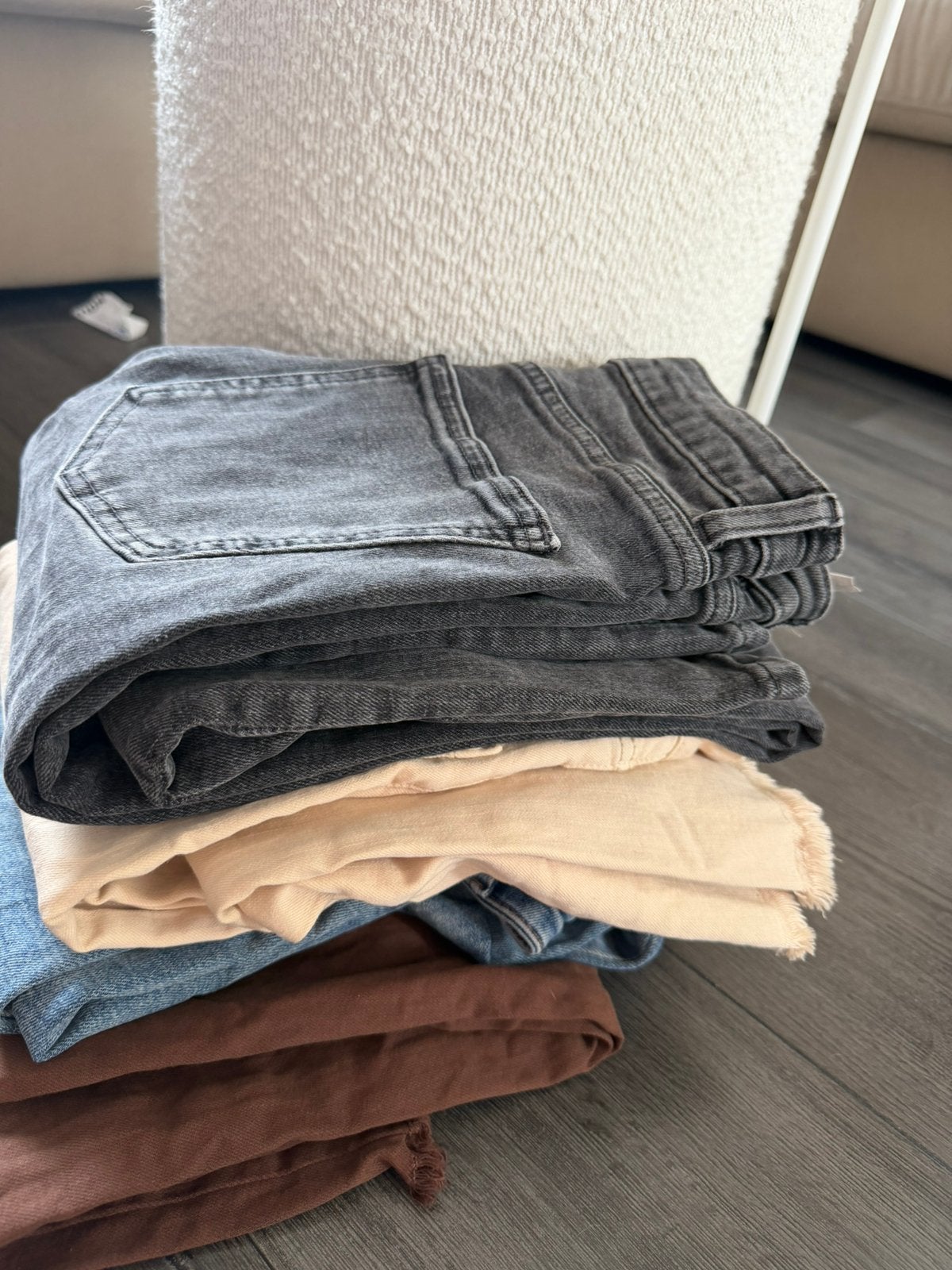 4 spijkerbroeken stradivarius, Blauw, Ophalen of Verzenden, Zo goed als nieuw, Maat 34 (XS) of kleiner