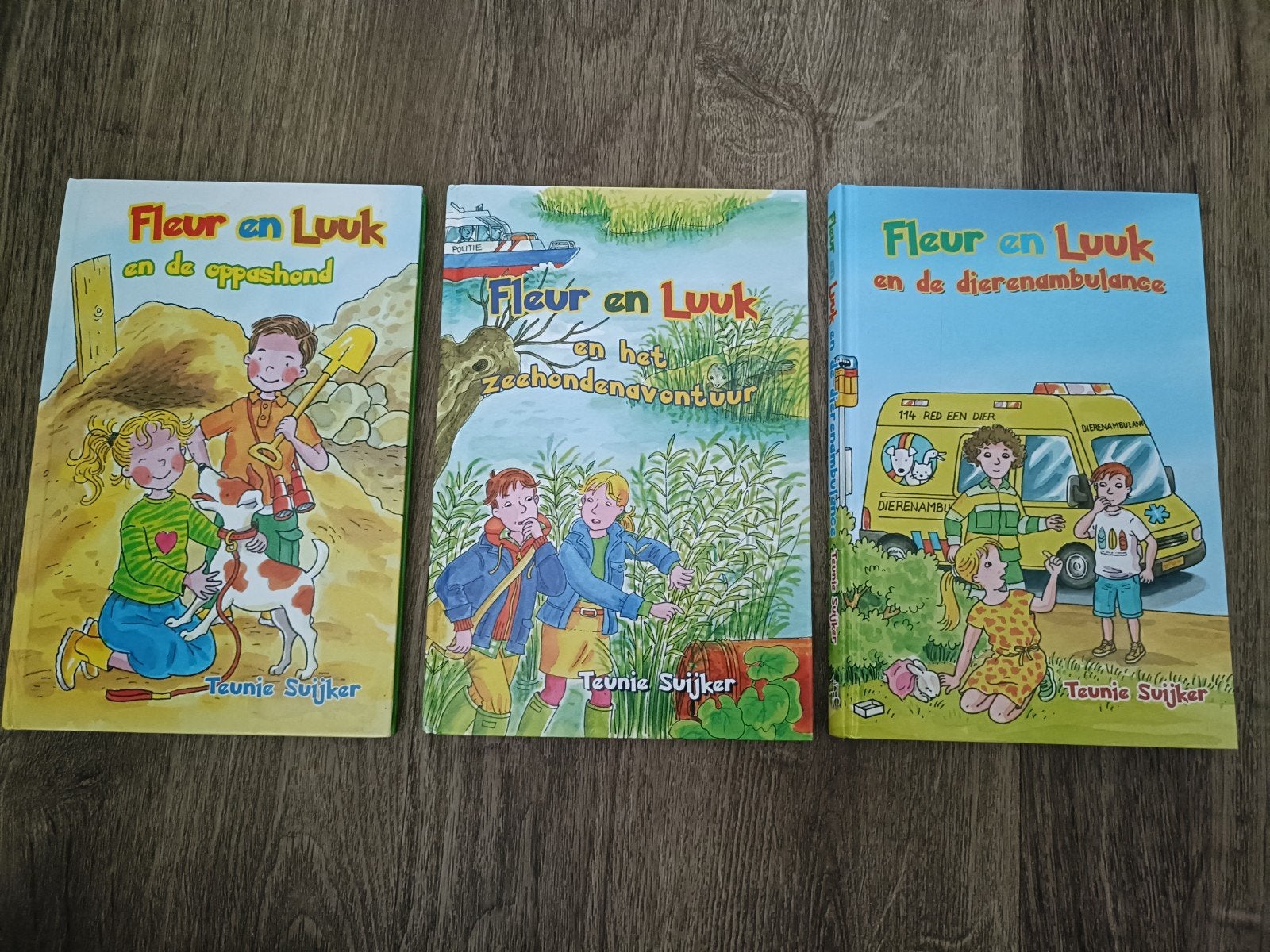 Fleur en Luuk boeken (Teunie Suijker), Ophalen of Verzenden