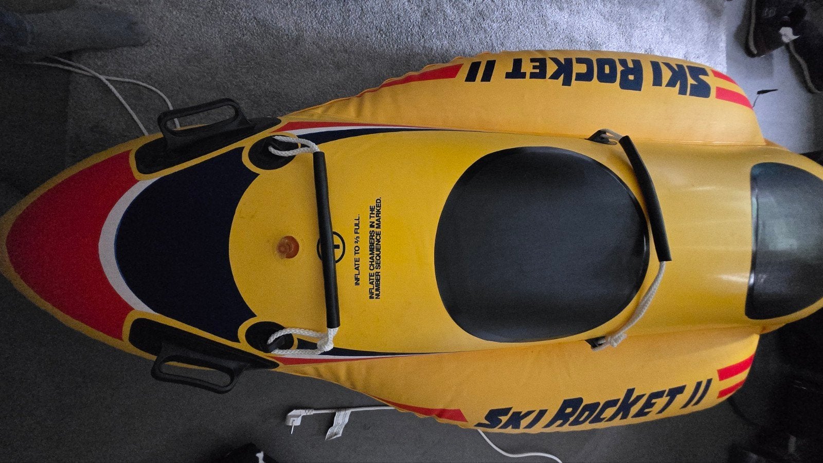 lek!  Ski Rocket II Funband GRATIS!, Watersport en Boten, Waterski's, Gebruikt, Funband of Funtube, Ophalen