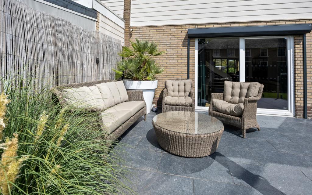 4 Seasons Loungeset met Nieuwe Kussenset, 4 zitplaatsen, Ophalen of Verzenden, Zo goed als nieuw, Loungeset