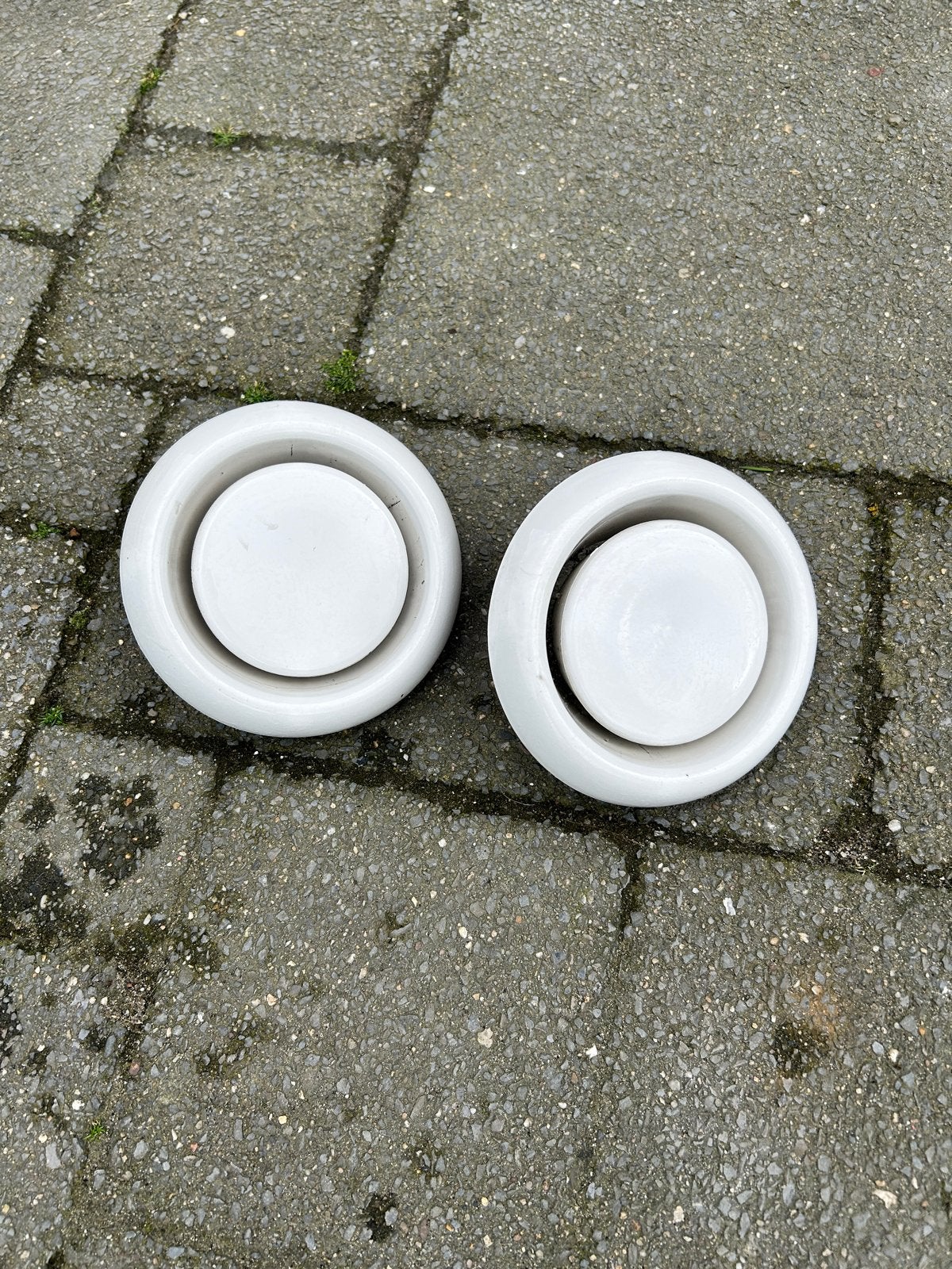 2x Ventilatie Roosters Afzuigkap Wit, Ophalen of Verzenden, Gebruikt, Afzuiger