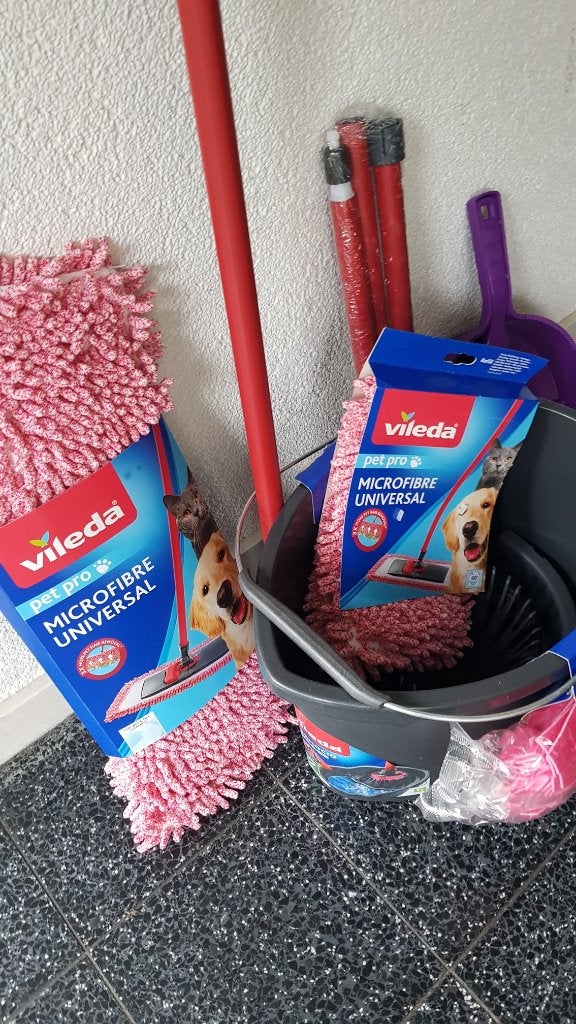 NIEUW Vileda dweilset schoonmaakspullen, ONGEBRUIKT, VERPAKT, Ophalen