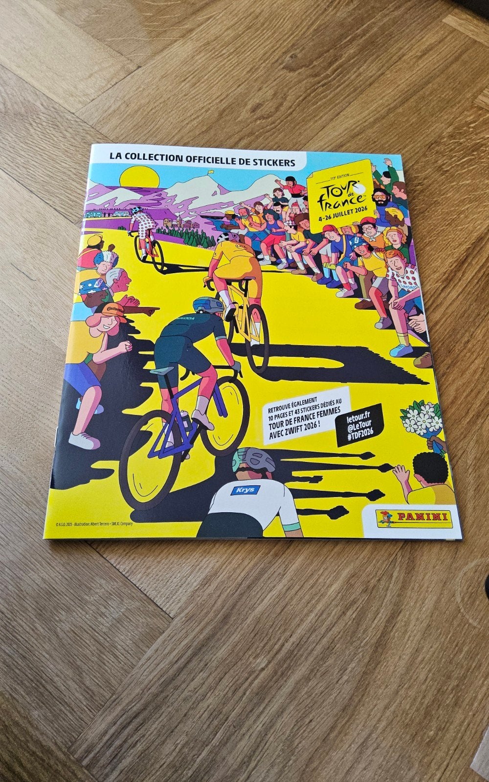 Panini Tour De France 2026 Stickers, Verzenden, Zo goed als nieuw, Buitenlandse clubs, Poster, Plaatje of Sticker