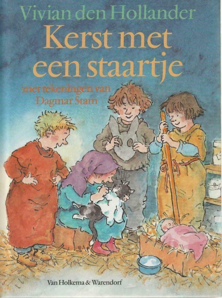 Kerst met een staartje - Vivian den Hollander, Diversen, Kerst, Ophalen of Verzenden, Zo goed als nieuw